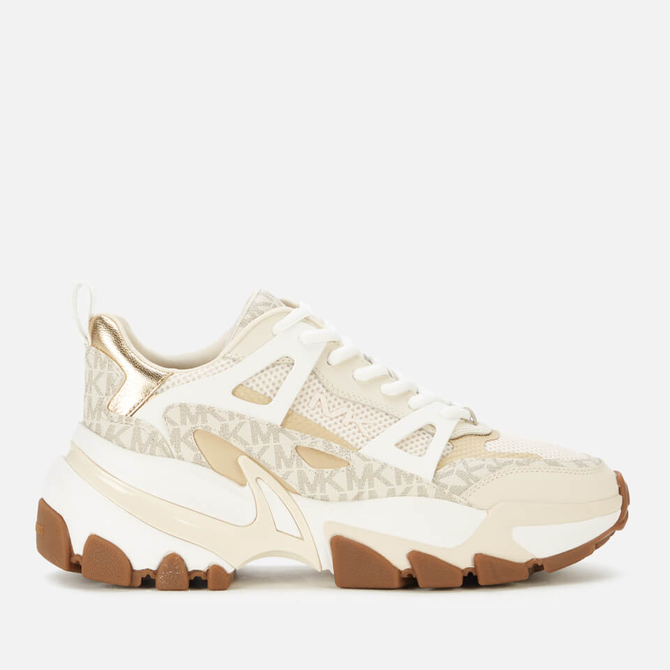 MICHAEL Michael Kors Women s Nick Chunky Trainers Light Cream