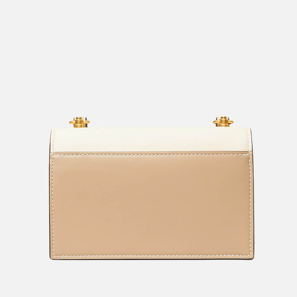 Tory Burch Women's Miller Color-Block Mini Bag - Brie/Almond Flour
