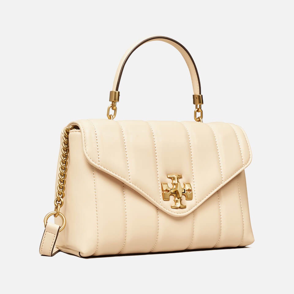 Tory Burch Women's Kira Small Top-Handle Satchel - Brie/Rolled Gold
