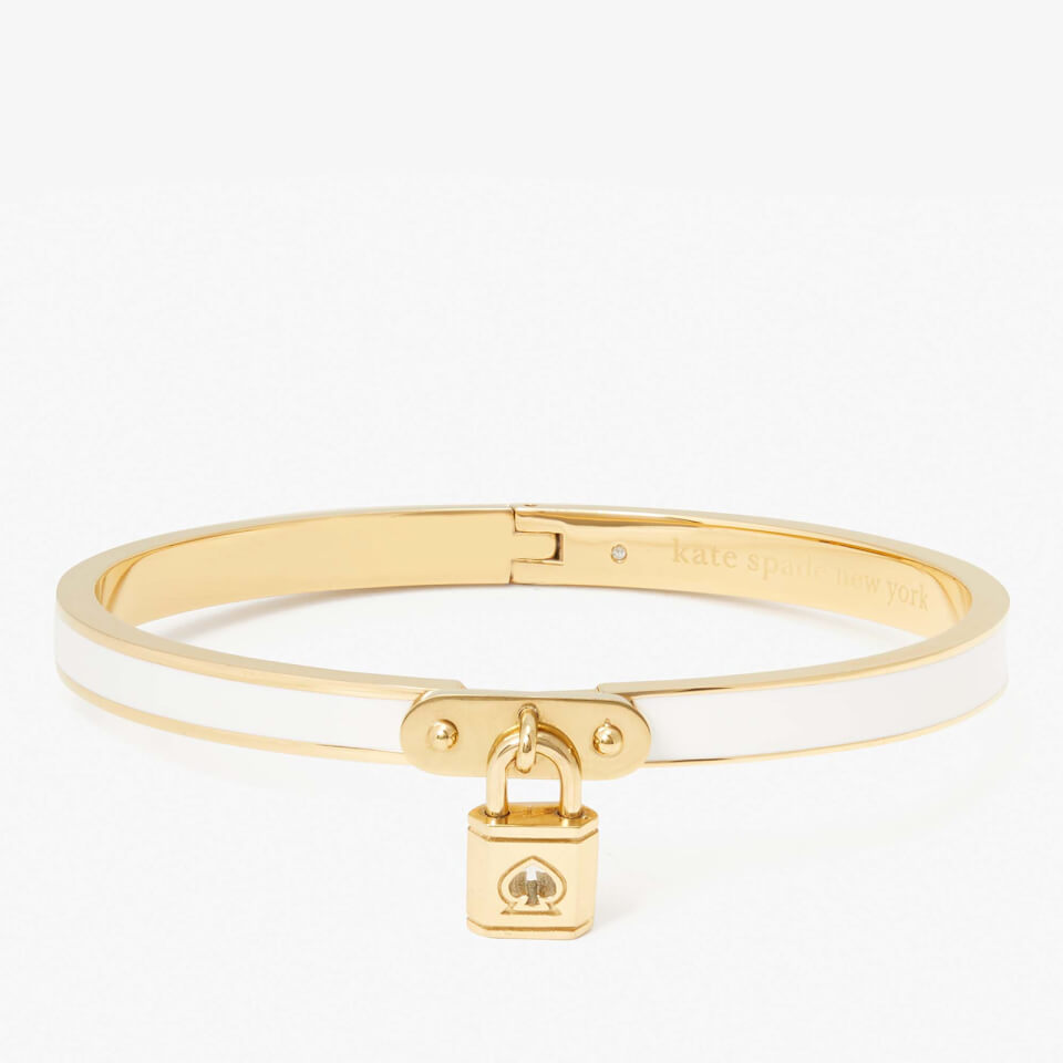 Kate Spade New York Women's Charm Bangle - White