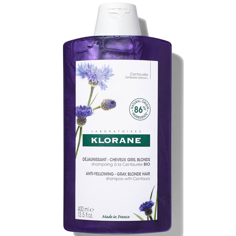 KLORANE Anti-Yellowing Shampoo with Centaury 400ml