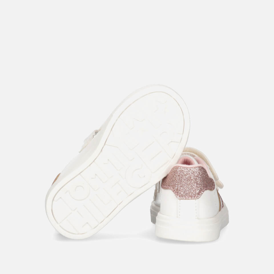 Tommy Hilfiger Kids' Low Cut Faux Leather Velcro® Trainers