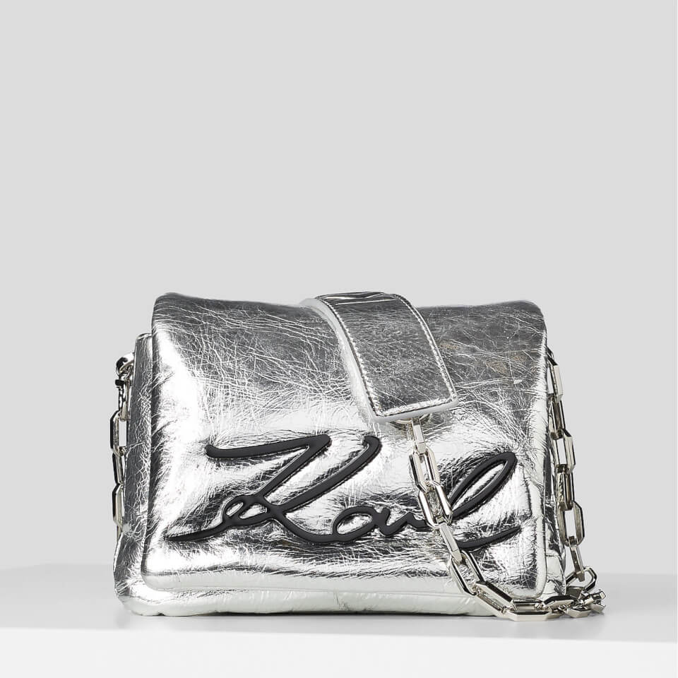 Karl Lagerfeld K/Signature Soft Double Pouch