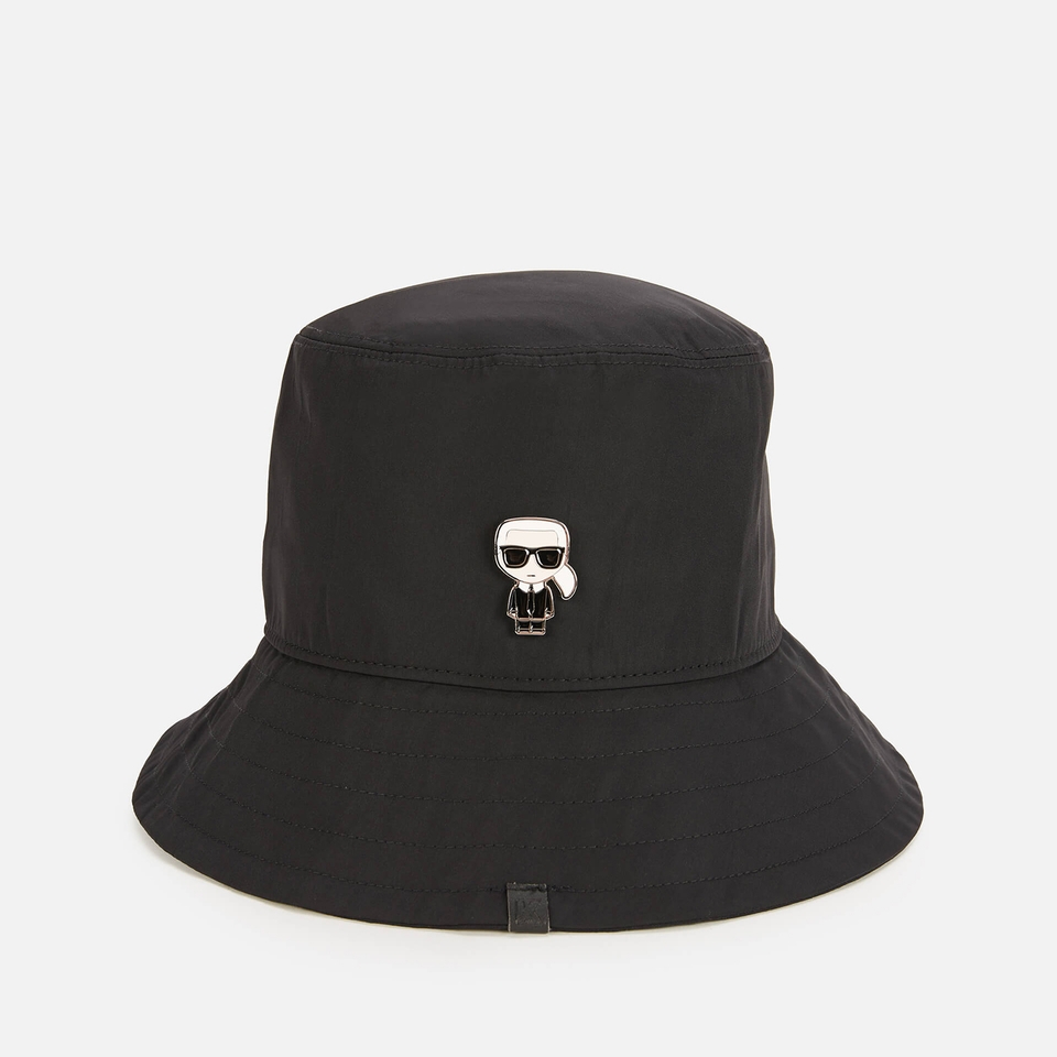 Karl Lagerfeld Women's K/Ikonik Bucket Hat - Black