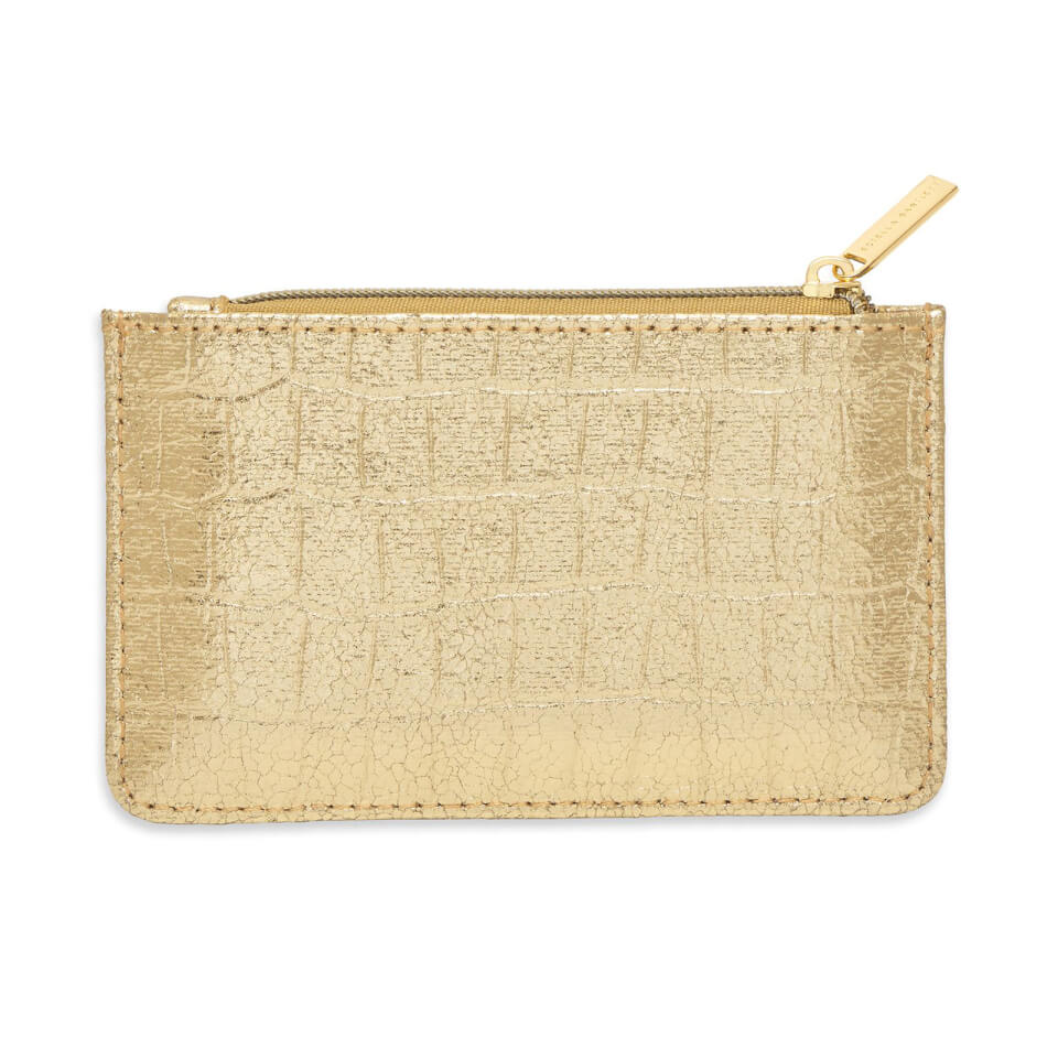 Estella Bartlett Women's Card Purse - Metallic Gold