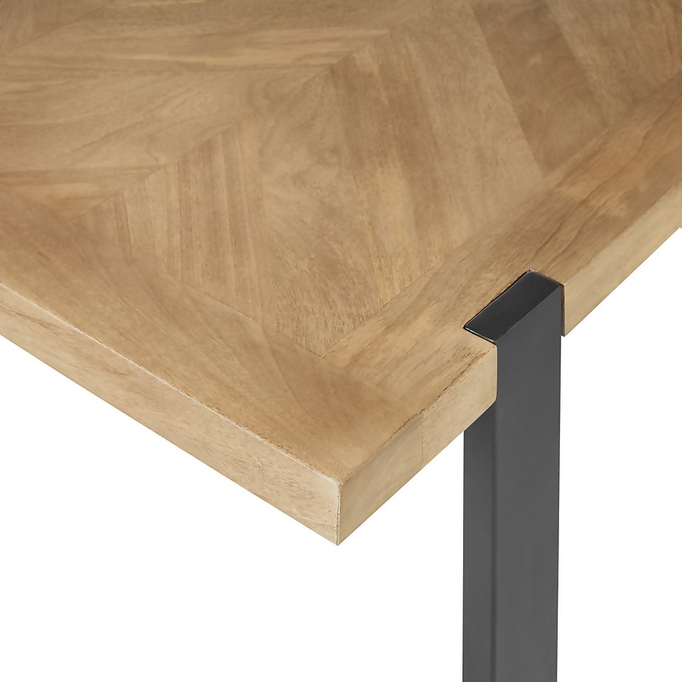 Dining Table and 2 Benches Homebase