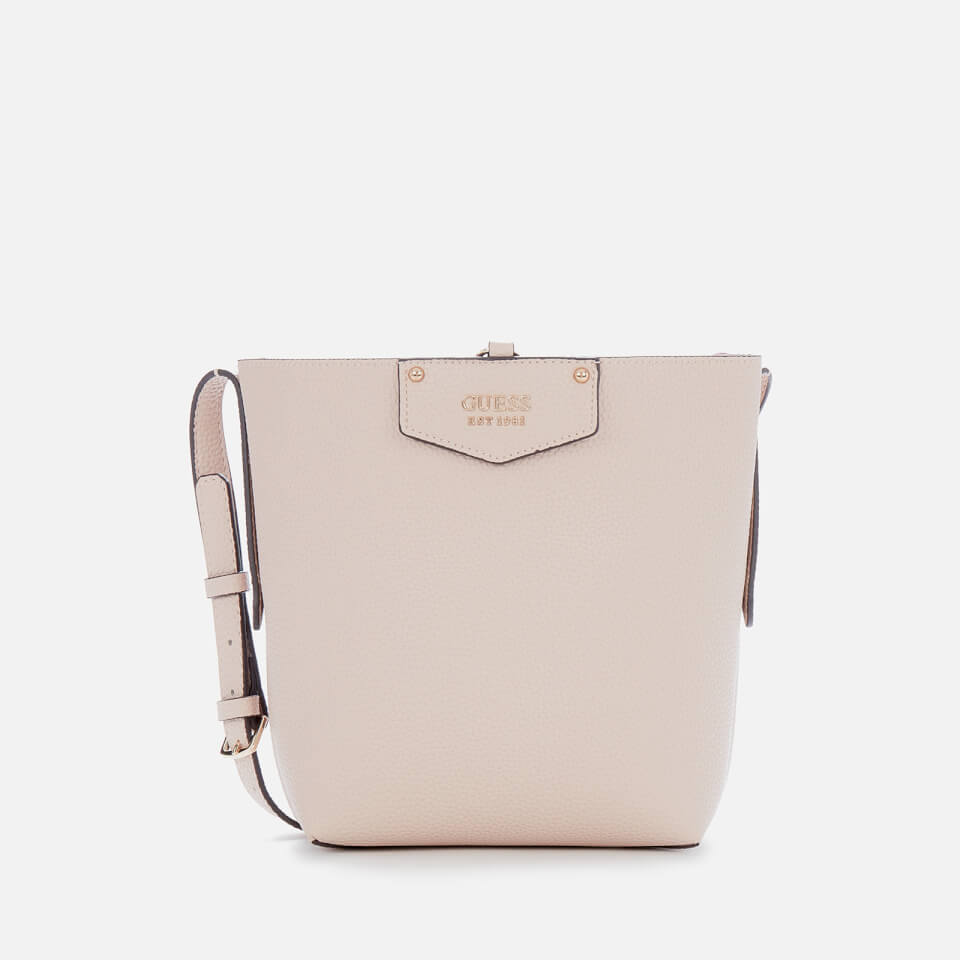 Guess Women's Eco Brenton Bucket Bag - Almond