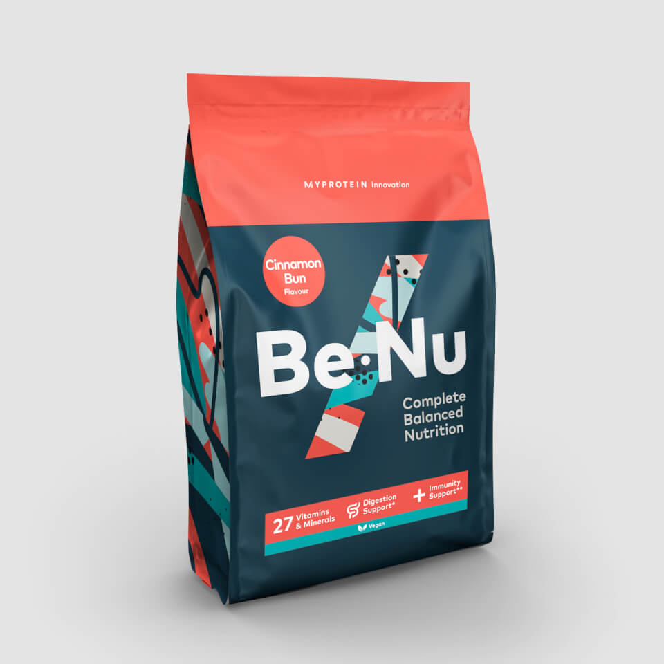 BeNu Complete Nutrition Vegan Shake - 14servings - Cinnamon Bun