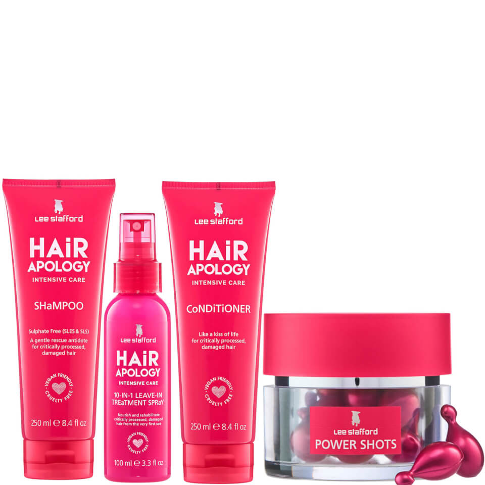 Lee Stafford Hair Apology Intensive Care Bundle