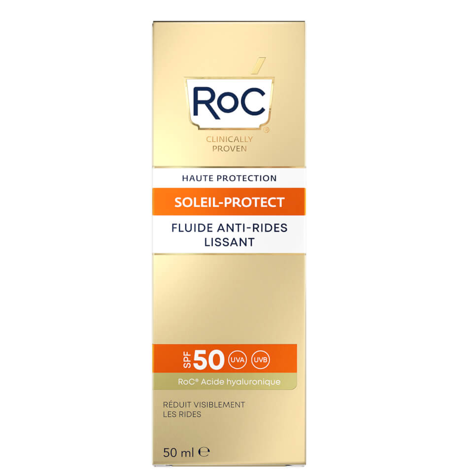 RoC Soleil-Protect Anti-Wrinkle Smoothing Fluid SPF50 50ml