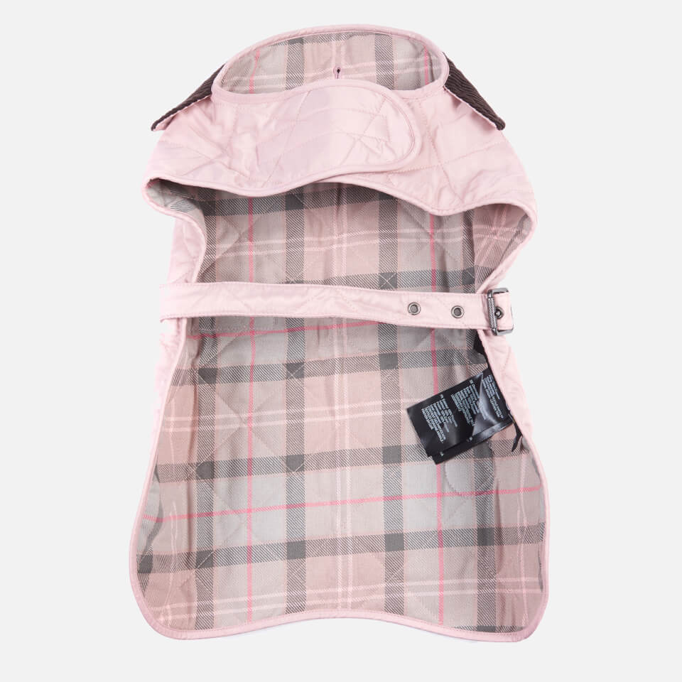 Barbour Causal Quilted Dog Coat - Pink