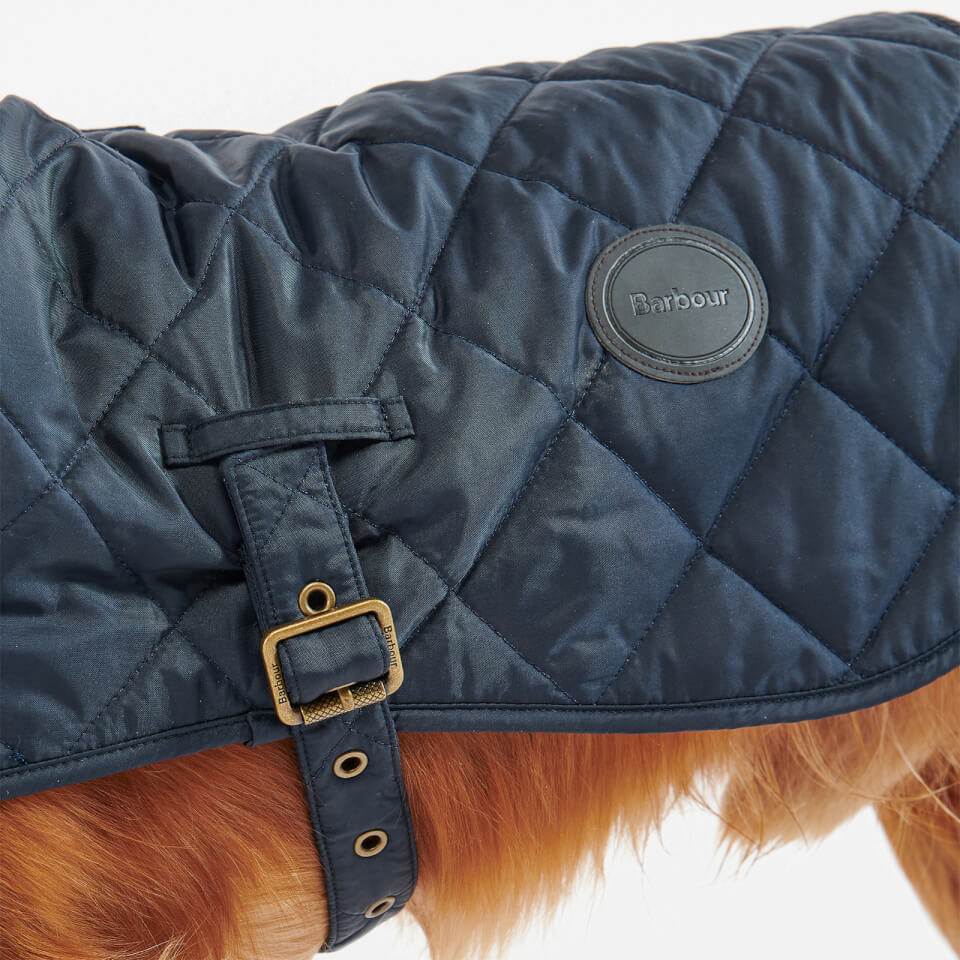 Barbour Causal Quilted Dog Coat - Navy