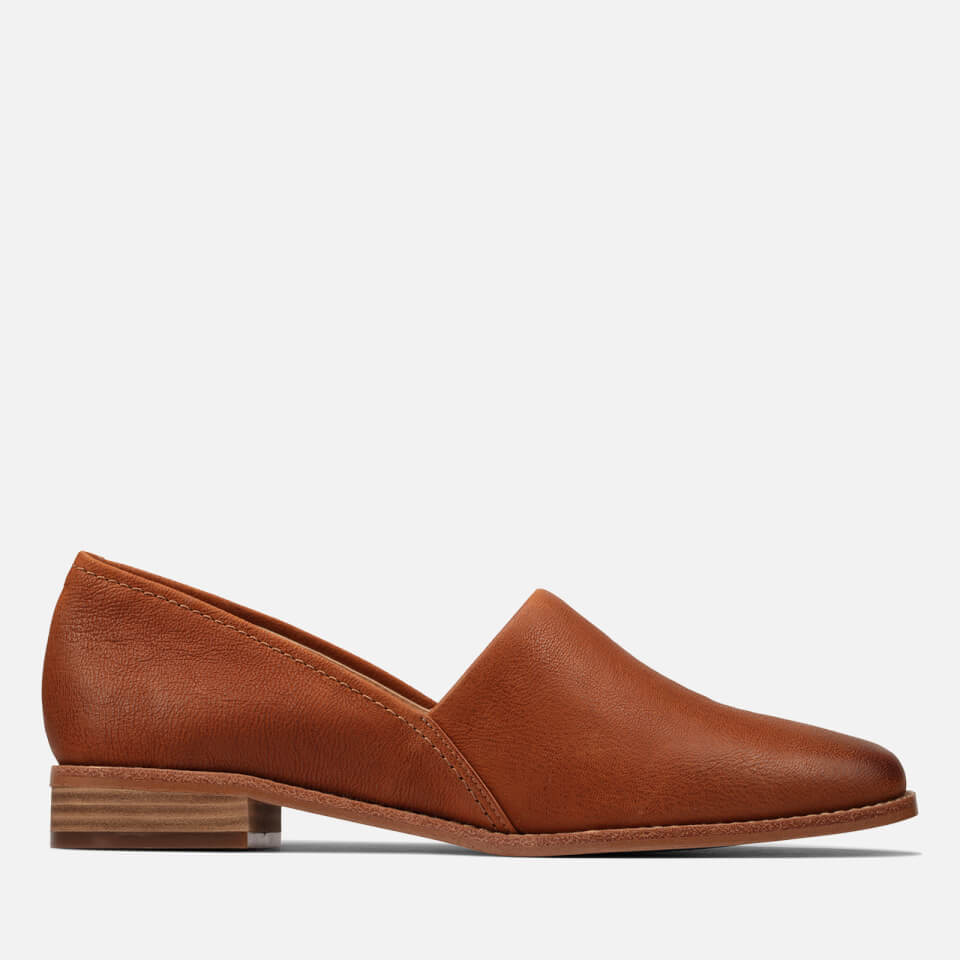analyse slim Begrænsninger Clarks Women's Pure Easy Leather Flats - Tan | Worldwide Delivery | Allsole
