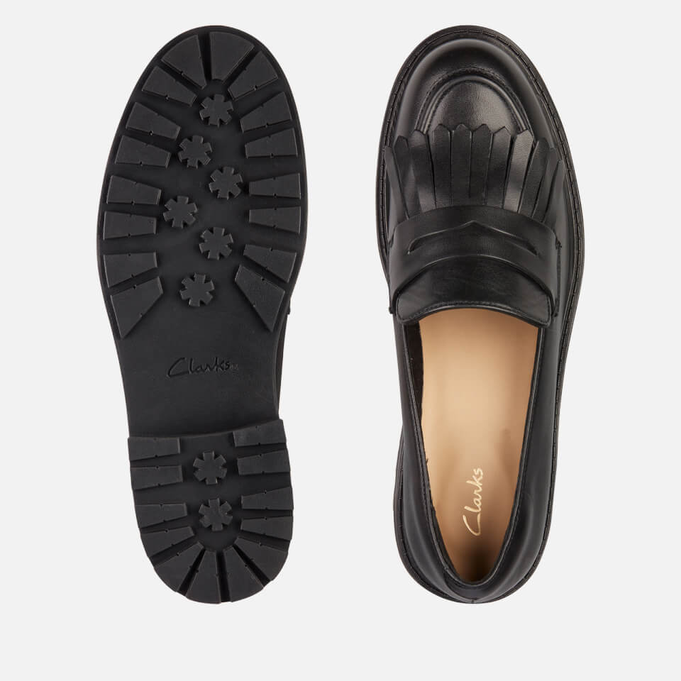 Clarks Women's Orinococ 2 Leather Loafers - Black