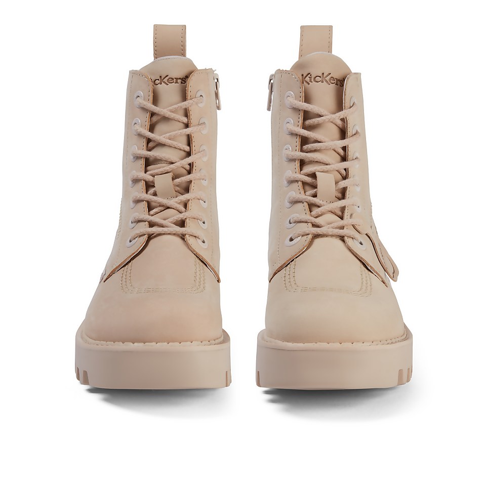 Adult Women's Kizziie Leather Higher Beige