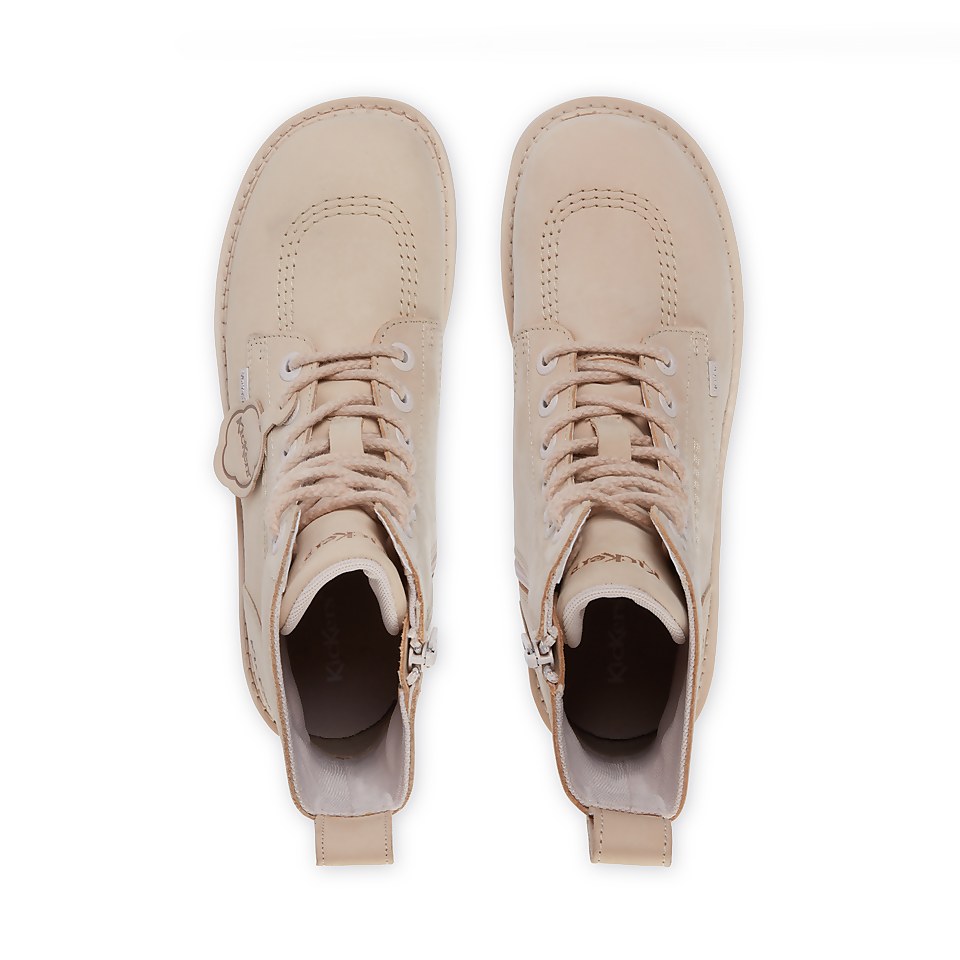 Adult Women's Kizziie Leather Higher Beige