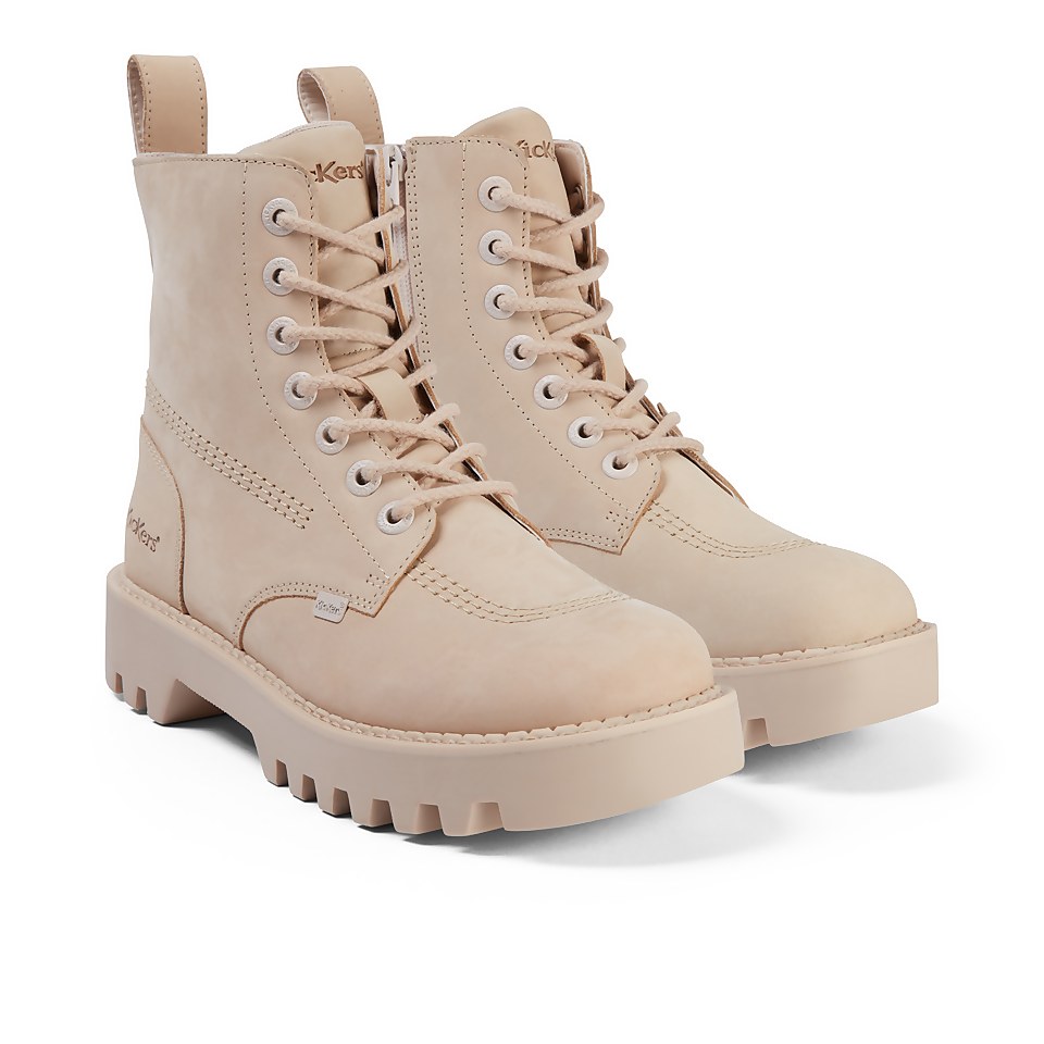 Adult Women's Kizziie Leather Higher Beige