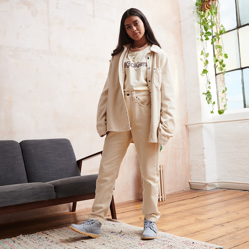 Women's Cream cord jacket co-ord Beige