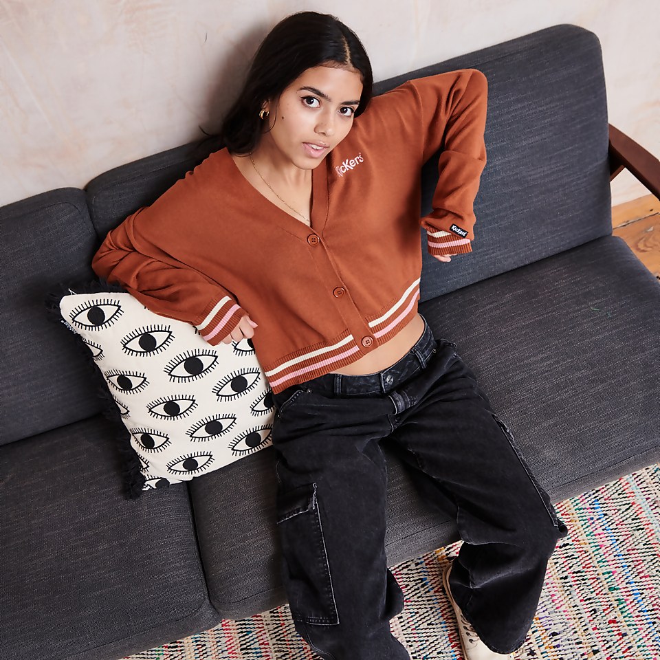 Women's Cardigan Rust