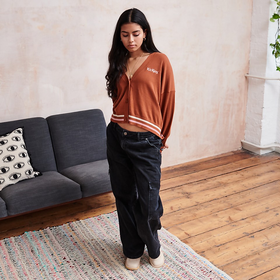 Women's Cardigan Rust
