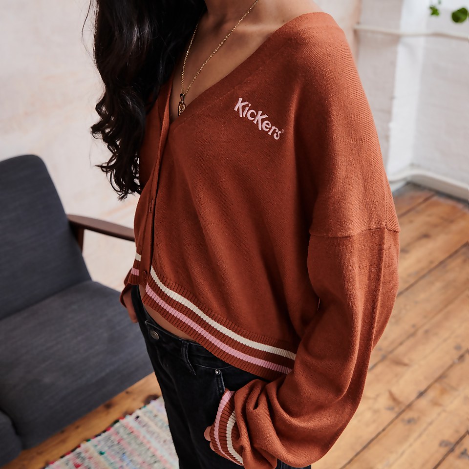 Women's Cardigan Rust