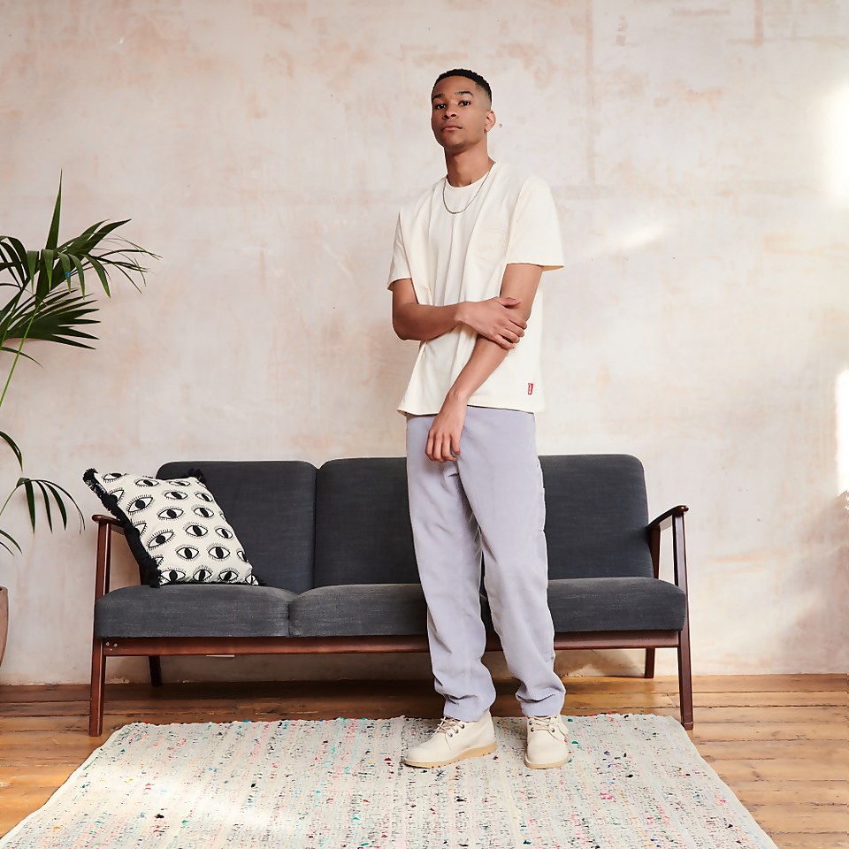 Men's Cord Trouser Grey
