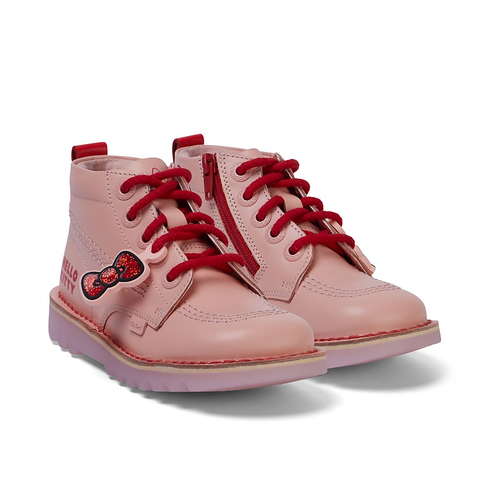 Hello Kitty x Infant Girls Kick Hi Leather Pink