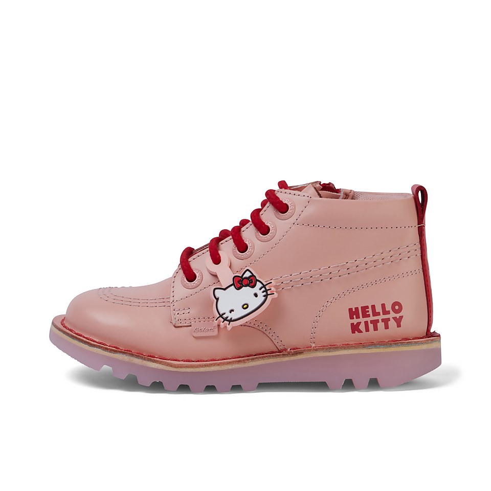 Hello Kitty x Infant Girls Kick Hi Leather Pink