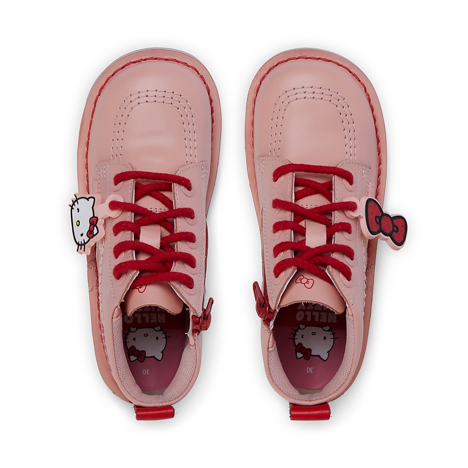Hello Kitty x Infant Girls Kick Hi Leather Pink