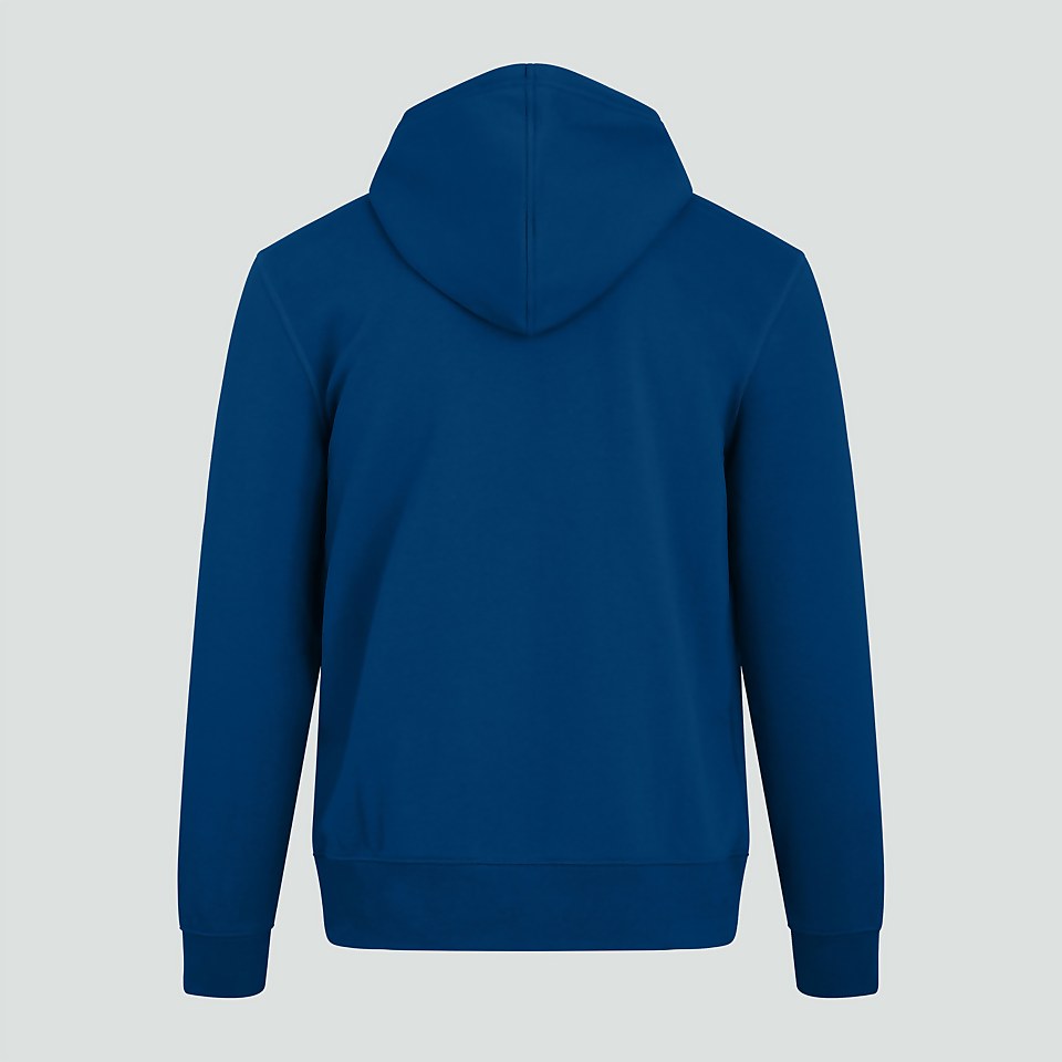 WOMENS CCC LOGO HOODY BLUE