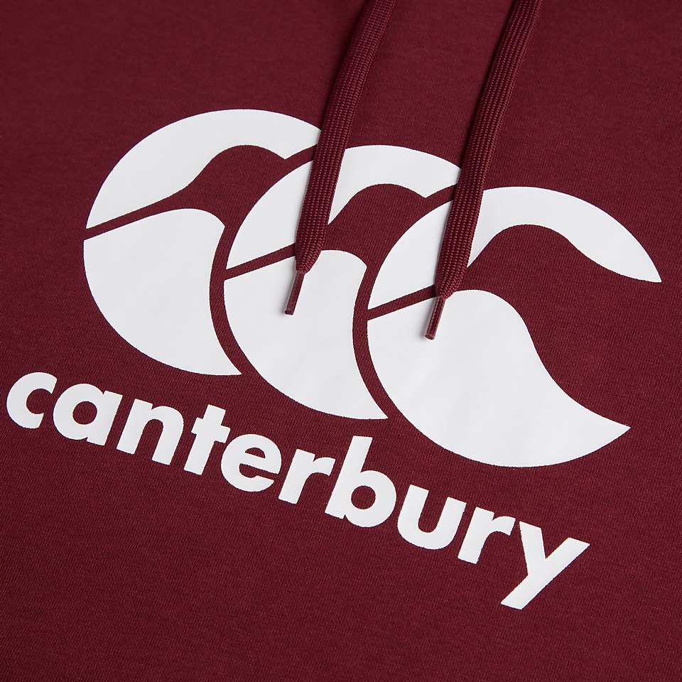 WOMENS CCC LOGO HOODY RED
