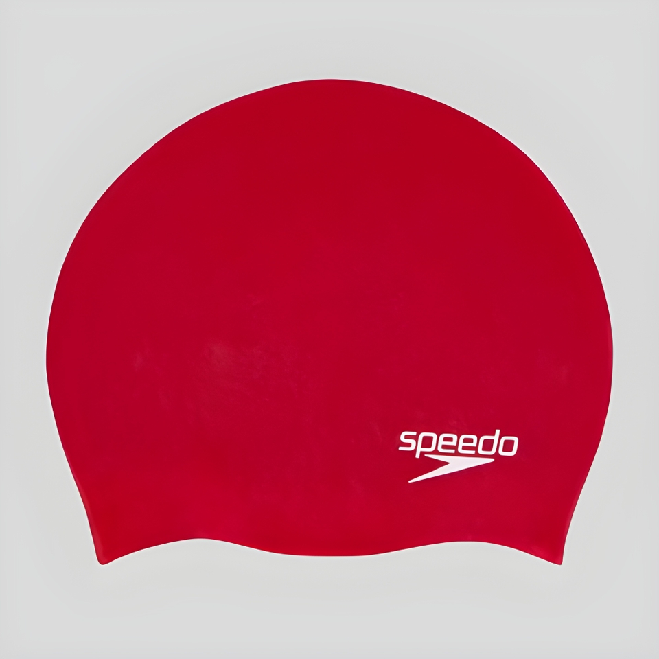 Junior Moulded Silicone Cap Red