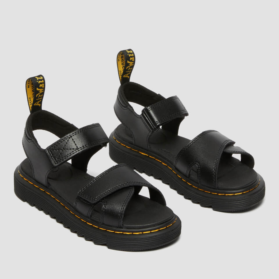 Dr. Martens Kids' Vossie Lamper Sandal - Black