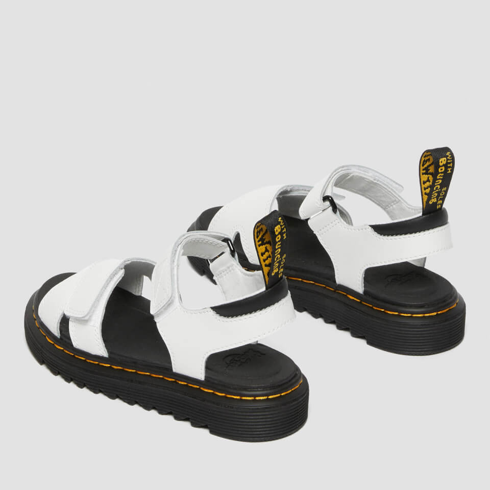 Dr. Martens Kids' Vossie Lamper Sandal - White