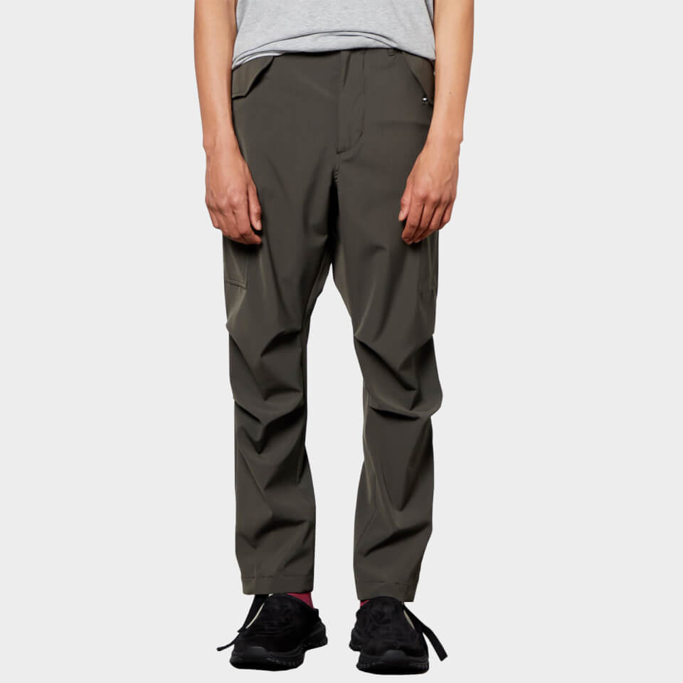 【SATIIIZ】Fourville nylon cargo pants Kiddy Nylon Low Cargo Pants - satiiiz
