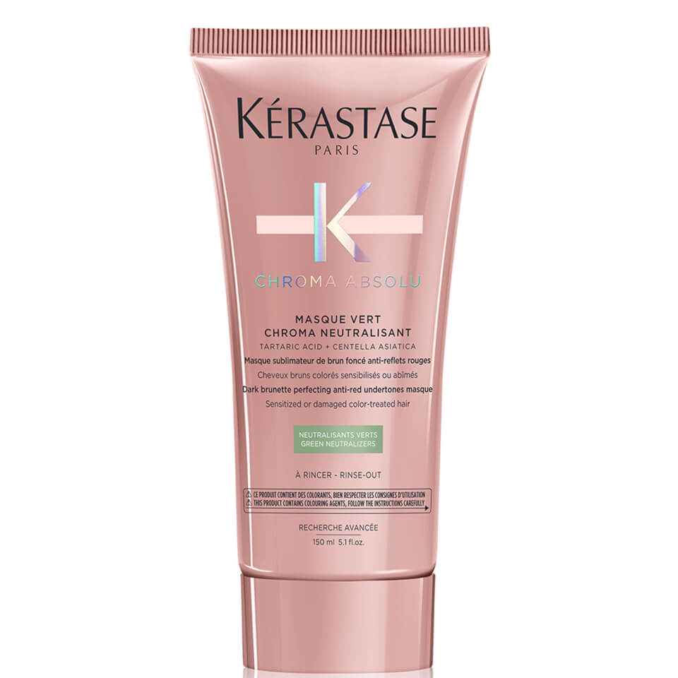 Kérastase Chroma Absolu Masque Vert Chroma Neutralisant Hair Mask for Colour Vibrancy 150ml