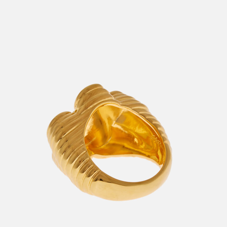 July Child Trippy Dude Gold Ring
