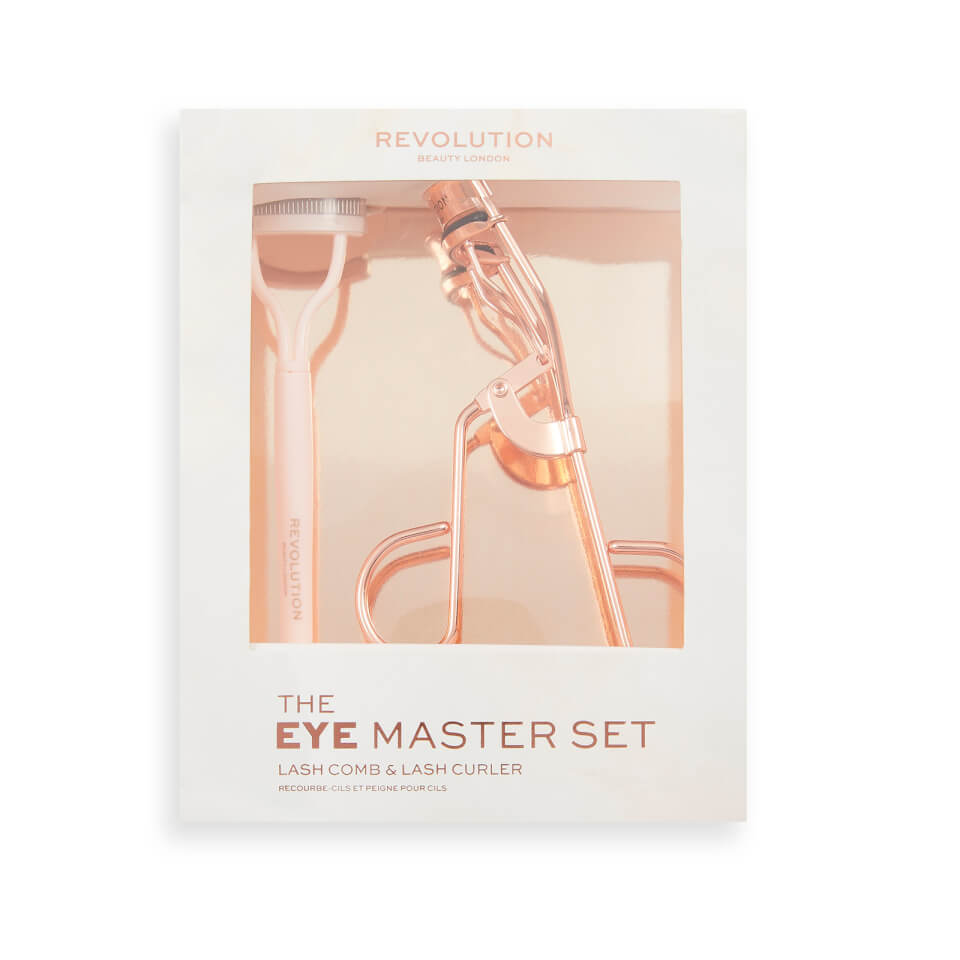 Makeup Revolution Eye Master Lash Curler and Comb Set
