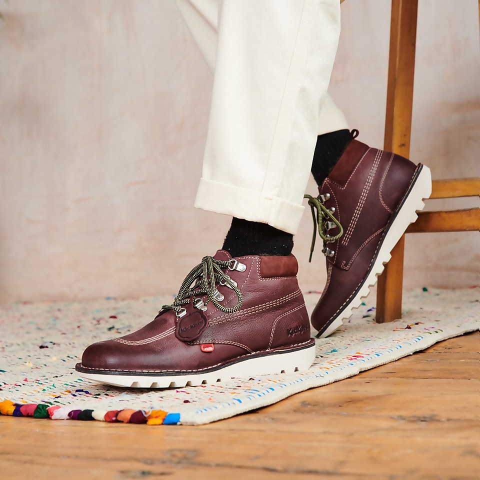 Men's Kick Hi Winterised Burgandy