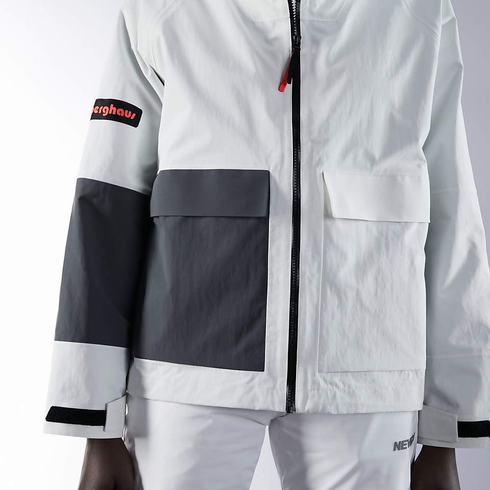 Women's Mirasta Cropped Jacket - White / Grey
