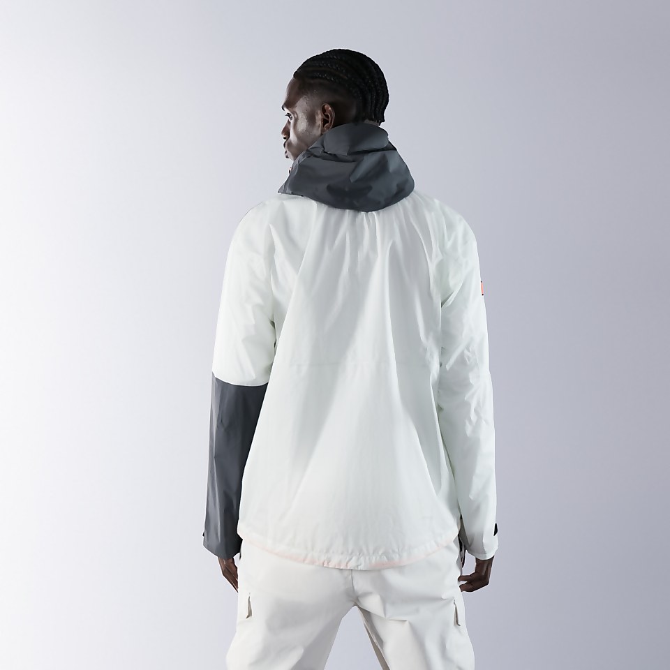 Men's Pygar Waterproof Jacket - White / Grey