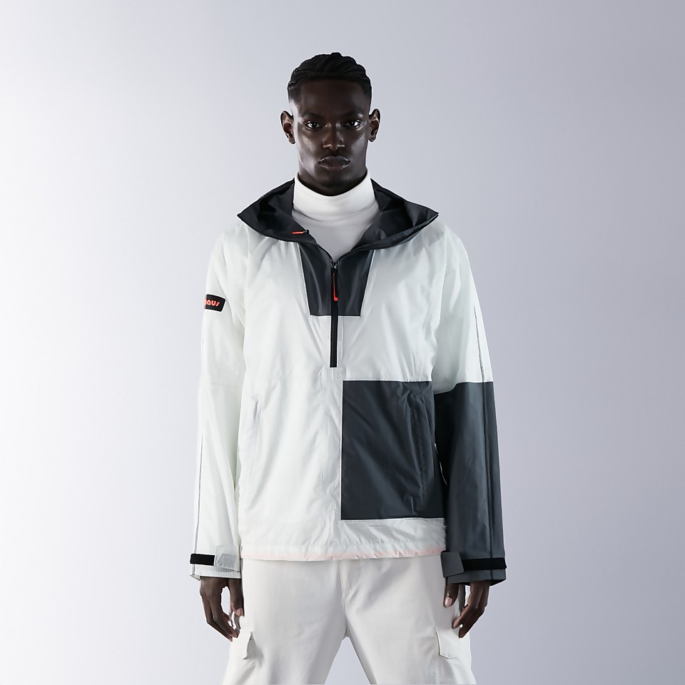 Men's Pygar Waterproof Jacket - White / Grey