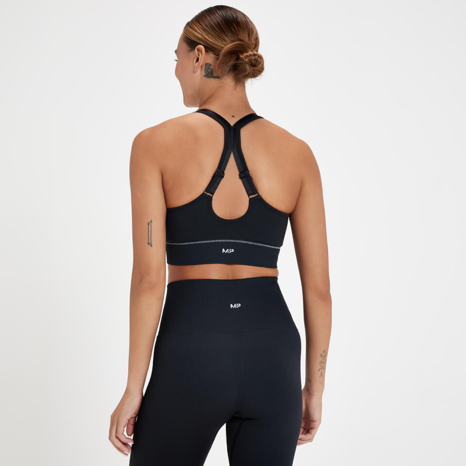 MP Women's Velocity Ultra Graphene Seamless Sports Bra - Black