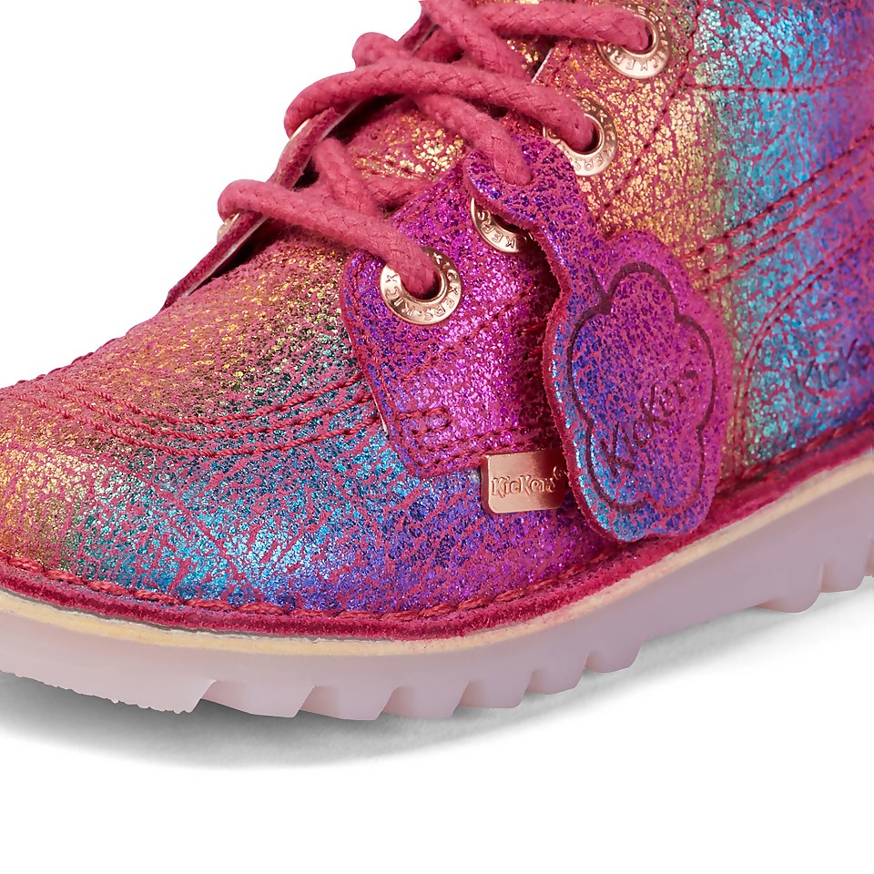 Infant Girls Kick Hi Suede Multi