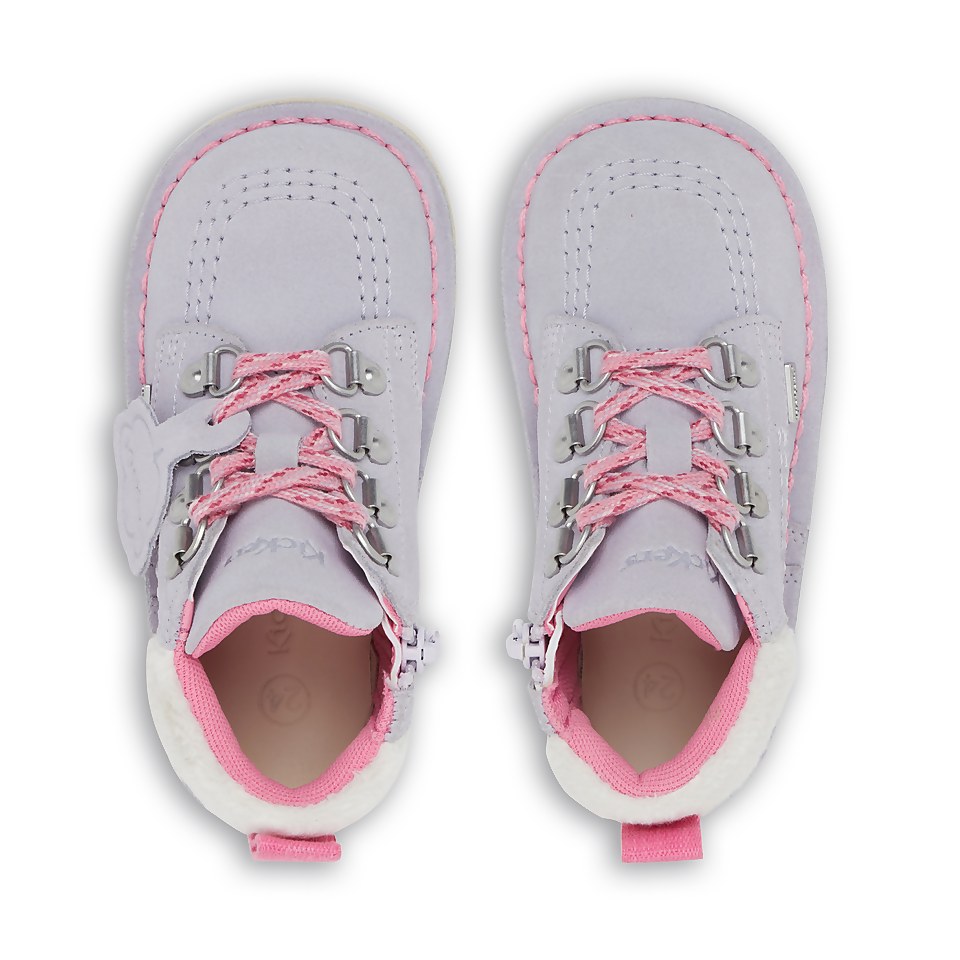Infant Girls Kick Hi Winter Suede Lilac