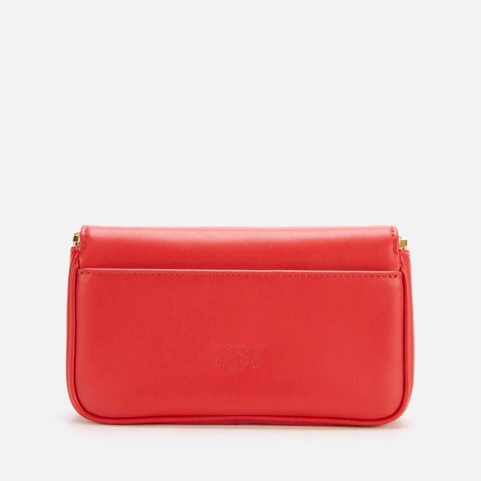 Pinko Women's Love Pocket Cross Body Bag - Red