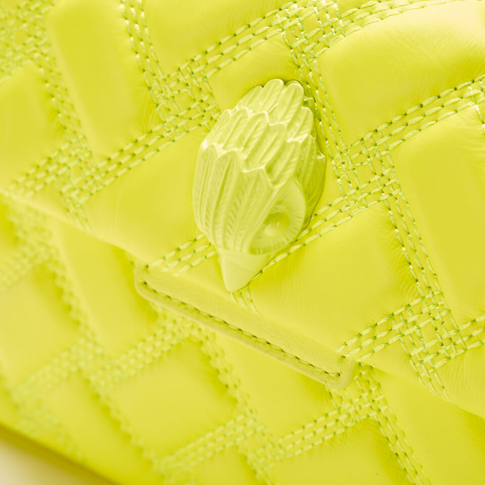 Kurt Geiger London Women s Mini Kensington Drench Bag Yellow