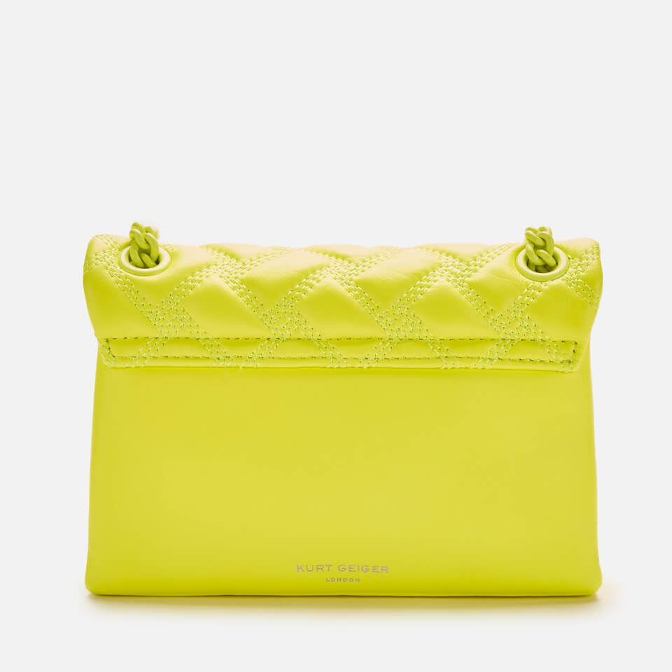 Kurt Geiger London Women s Mini Kensington Drench Bag Yellow