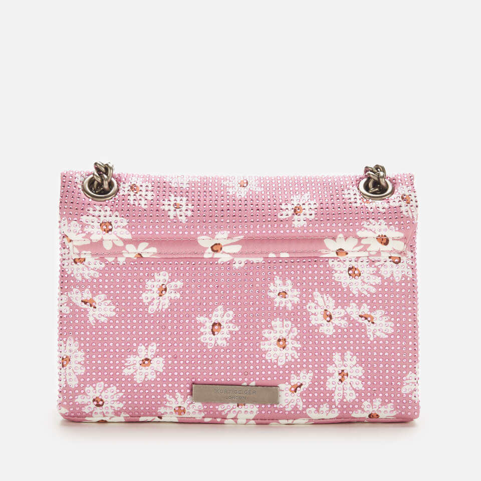 Kurt Geiger London Women's Mini Kensington Daisy Bag - Pale Pink