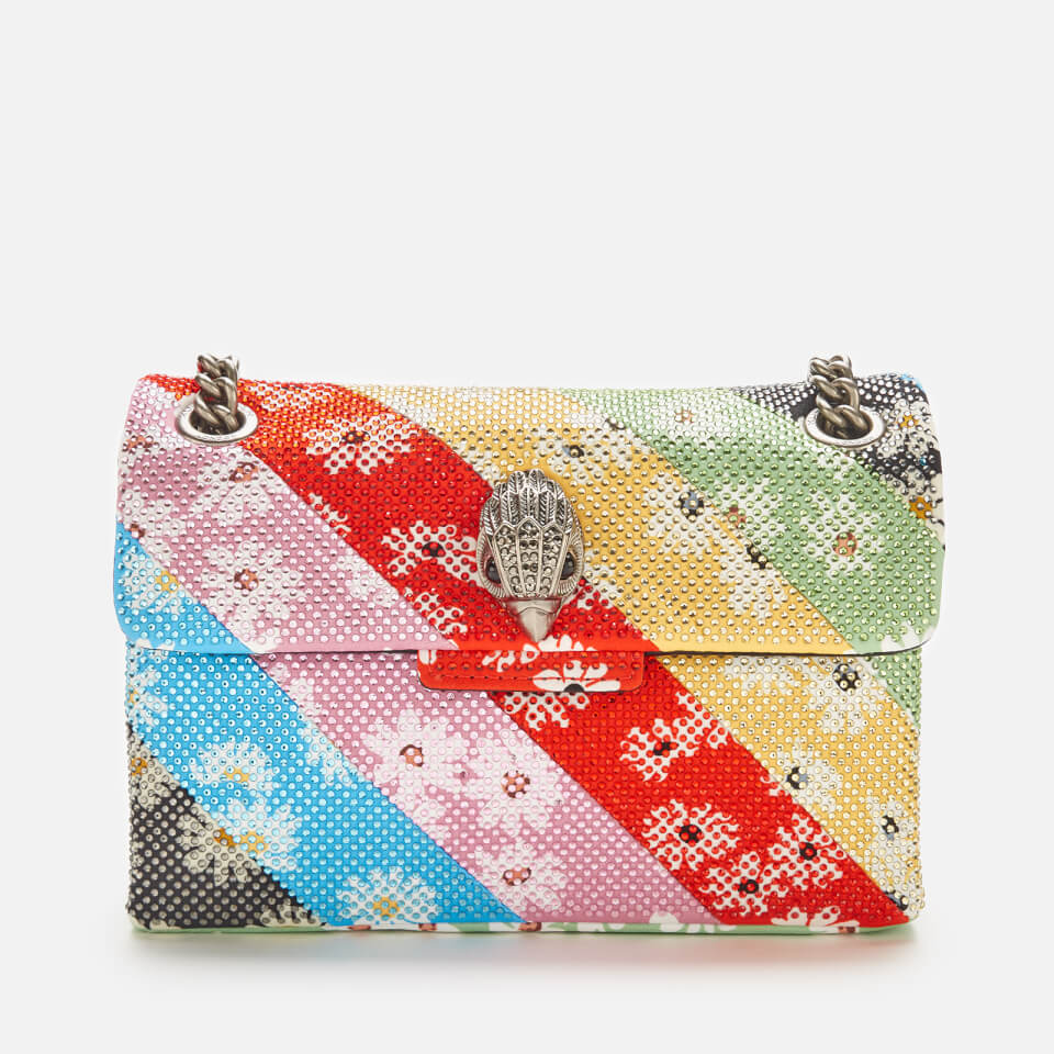 Kurt Geiger London Women's Mini Kensington Crystal Rainbow Bag - Other